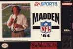 Madden NFL '94 Box Art Front